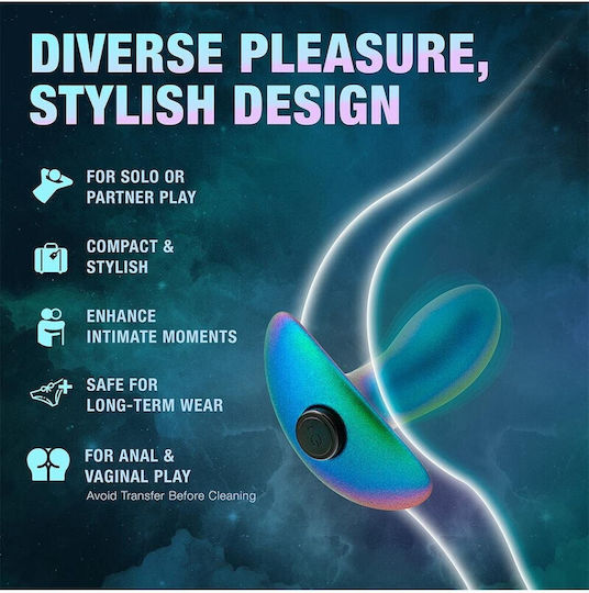 Blush Abenteuer Voyager Anal Plug mit Vibration Blau