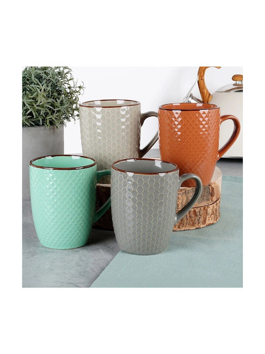 Vilde Mug Ceramic 400ml 4pcs
