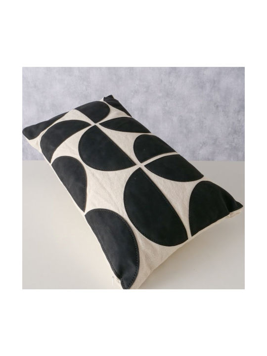 Boltze Perna de canapea Seventy Black, White 30x50cm.