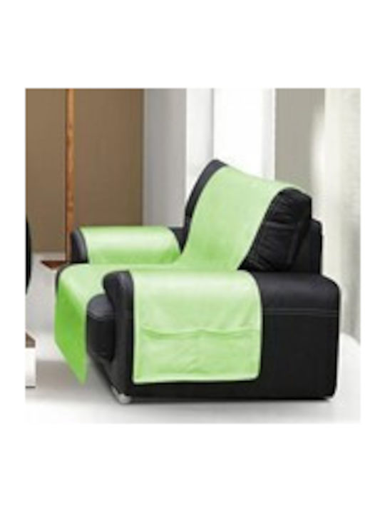 Matex Mustella Elastic Cover for Armchair Green 65x170cm 1pcs