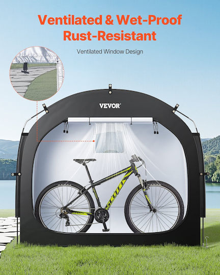 Spacious Waterproof Bicycle Storage Tent Vevor for 4 to 5 Bikes