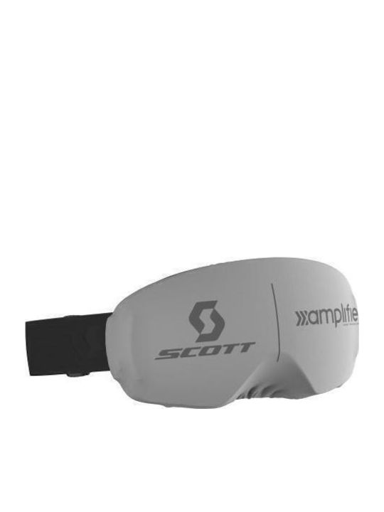 Scott Μάσκα Σκι & Snowboard Ενηλίκων Λευκή με Φακό σε Μπλε Χρώμα