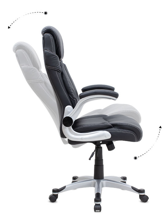 Megapap Gustavo Executive Office Chair With Recline Black