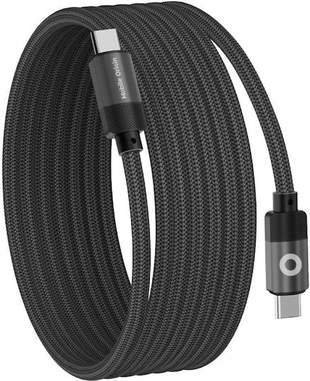 Mobile Origin Magnetic USB 2.0 Cable USB-C Male - USB-C 60W PD Black 1m
