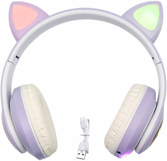 Cat STN28 Fără fir / Cu fir On Ear Căști cu Radio cu 7 ore de Funcționare Violet