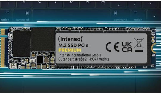 Intenso Premium SSD 1TB Type M.2 with PCI Express 3.0 Connection 3835460