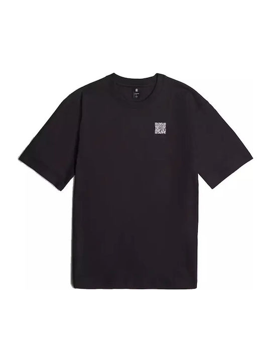 Boxy R Тениска Black