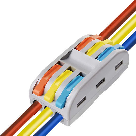 Powertech Κλέμα Ταχείας Σύνδεσης 3 θέσεων HUH-0091 10τμχ