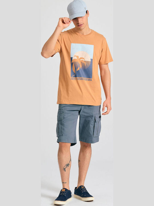 Ανδρική Βερμούδα Cargo Steel Grey