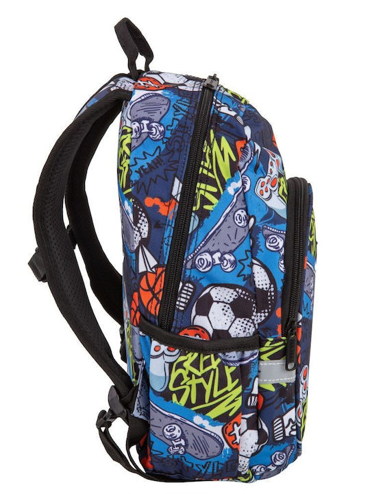 Coolpack Toby Πλάτης Πολύχρωμη Coolpack Toby Πλάτης Πολύχρωμη