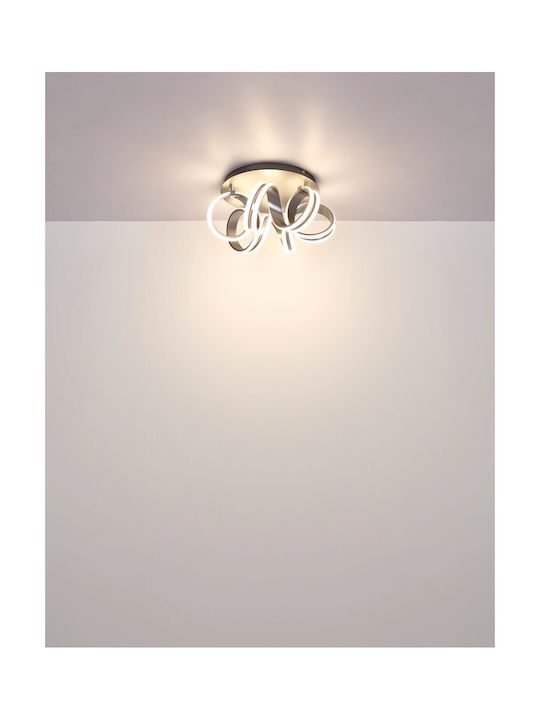 Globo Lighting Πλαφονιέρα Οροφής Γκρι