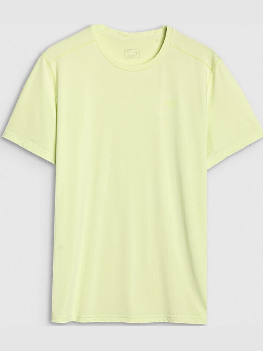 Functional Sportliches T-Shirt Grün