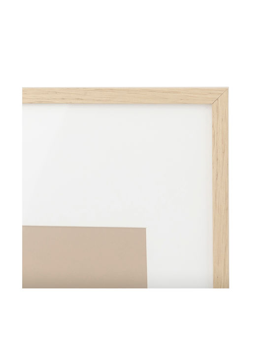Manu Wooden Wall Photo Frame with Beige Frame