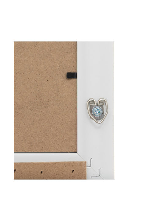 Thea Wall-mounted Plastic Photo Frame with Beige Frame