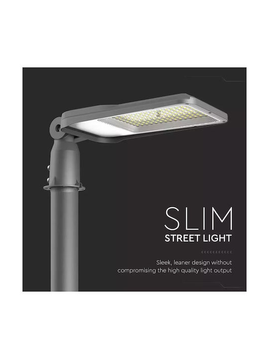 V-TAC Outdoor Floor Light LED Road 100W with Cold White Light IP65 Gray
