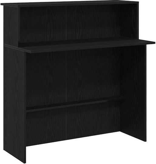 vidaXL Professional Office Reception Desk L180xW50xH103.5cm with Cabinet