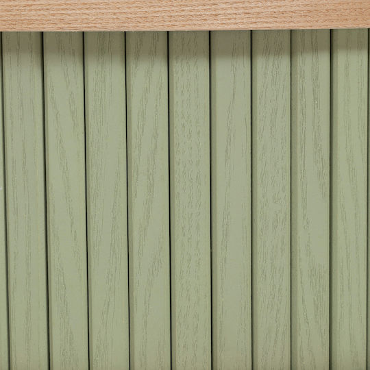 Rund Beistelltisch A-s Nysos Holz Green B40xT40xH54cm