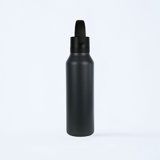Runbott Μπουκάλι Θερμός Ανοξείδωτο BPA Free 600ml Ανθρακί