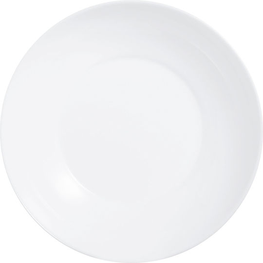 Luminarc Farfurie adâncă Sticlă Alb cu Diametru 20cm Luminarc Farfurie adâncă Sticlă Alb cu Diametru 20cm
