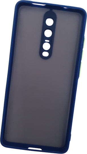 Naxius Rubber Frame Back Cover Μπλε (Xiaomi Mi 9T / 9T Pro)