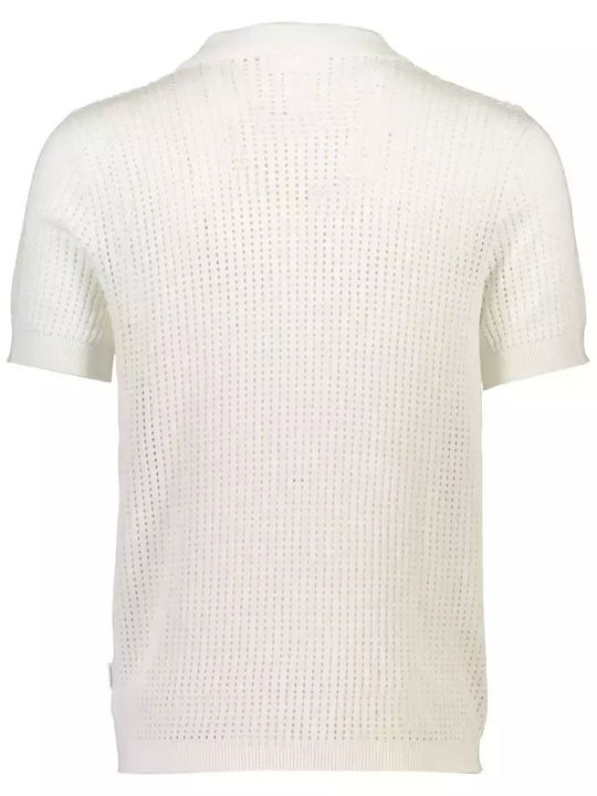 Polo Short Sleeve Blouse White