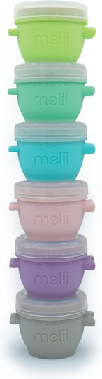Melii Plastic Kids' Lunch Set 0.059lt Multicolour