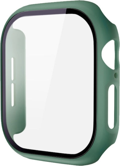 Apple Watch Series 10 46mm Imak Integrierte Uhrgehäusefolie Grün