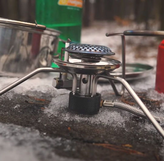 Mil-Tec Liquid Gas Stove with Automatic Ignition for Bottle 280g