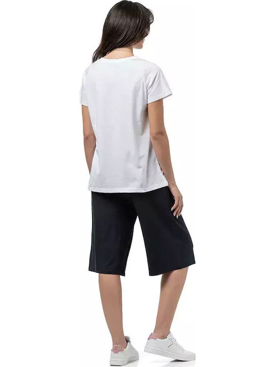Damen Bluse Baumwolle Weiß