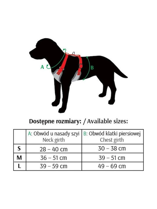 Dingo Anti-pressure Dog Harness 39-51 Cm