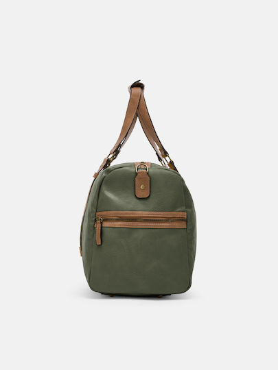 Herling Research Sack Voyage Green made of Artificial Leather