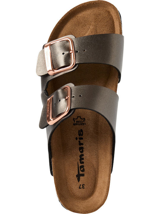 Women's Flat Sandals Rose Gold