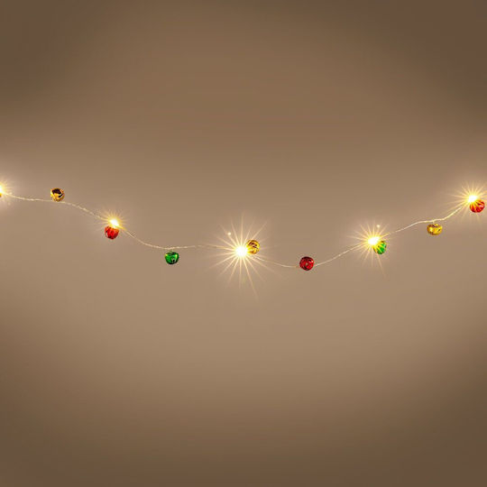 Retlux Crăciun Ghirlande Iluminată Plastică Alb 30cm 1buc