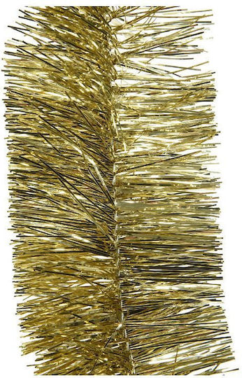 Kaemingk Weihnachtliche Girlande Plastik Gold 270x7.5cm 1Stück