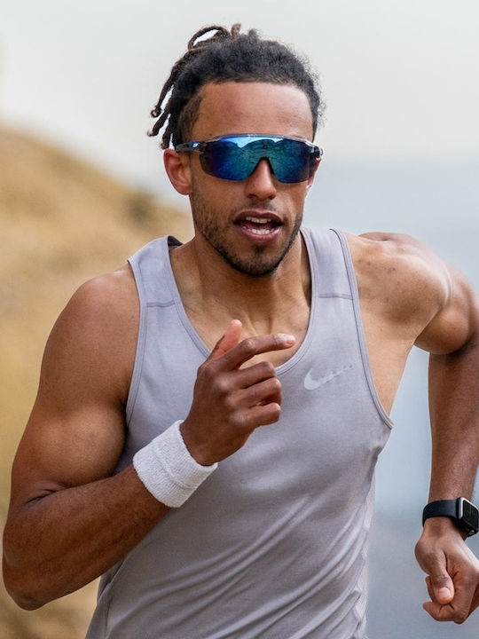 Julbo Sunglasses Transparent with Acetate Frame & Blue Lens Julbo Sunglasses Transparent with Acetate Frame & Blue Lens