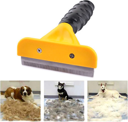 ZW3 Comb for Misc Hair Lengths for Coat Grooming Yellow