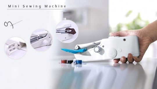 Media Wave Ραπτομηχανή Χειρός Handy Stitch Λευκή