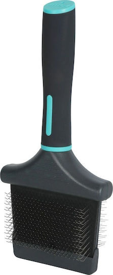 Zolux Anah Brush Large for Long-Haired Dogs Double Sided for Coat Grooming Black
