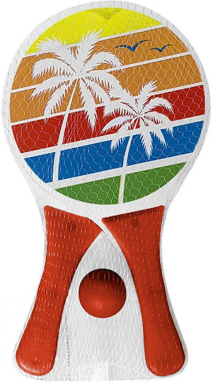 Kids Rackets Set=2+1 Ball 38x24x0.6cm Summertiempo 62680