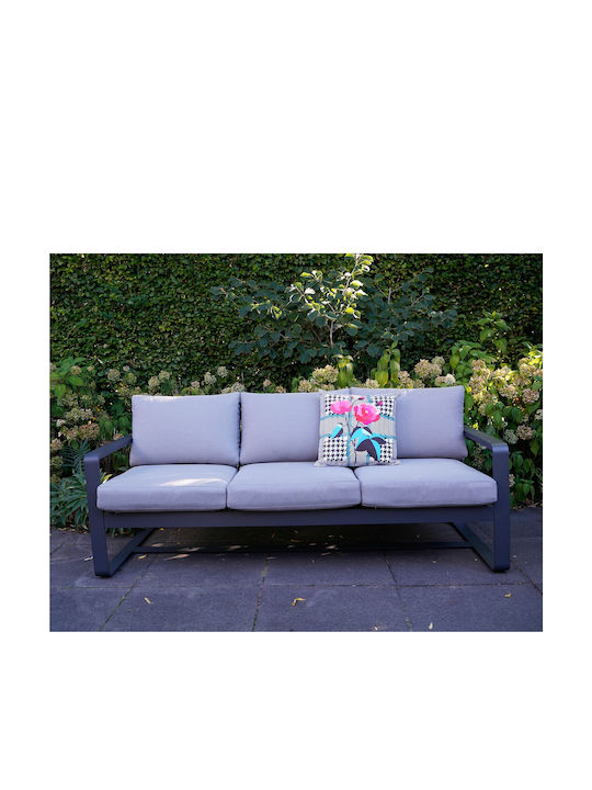Garten- und Outdoor-Möbelsets Amalf 4 Stück Aluminium mit Kissen