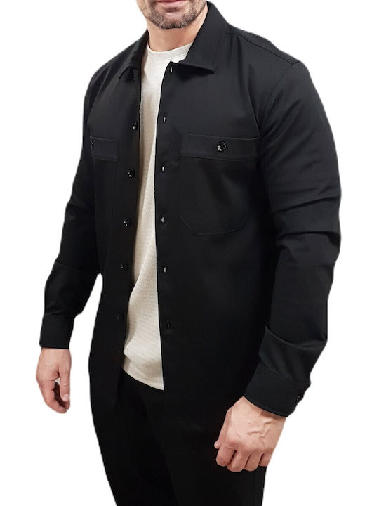 Makan Overshirt Negru