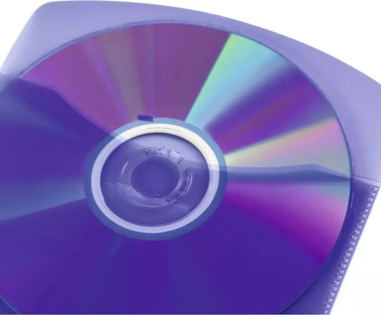 HAMA Ärmel Cd für 1 Disk mit Transparentem Gesicht in verschiedenen Farben 1Stück