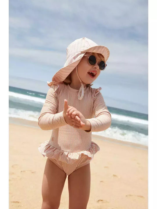 Liewood Στρογγυλά Παιδικά Γυαλιά Ηλίου με Polarized Φακό Μπλε για 1-3 Ετών