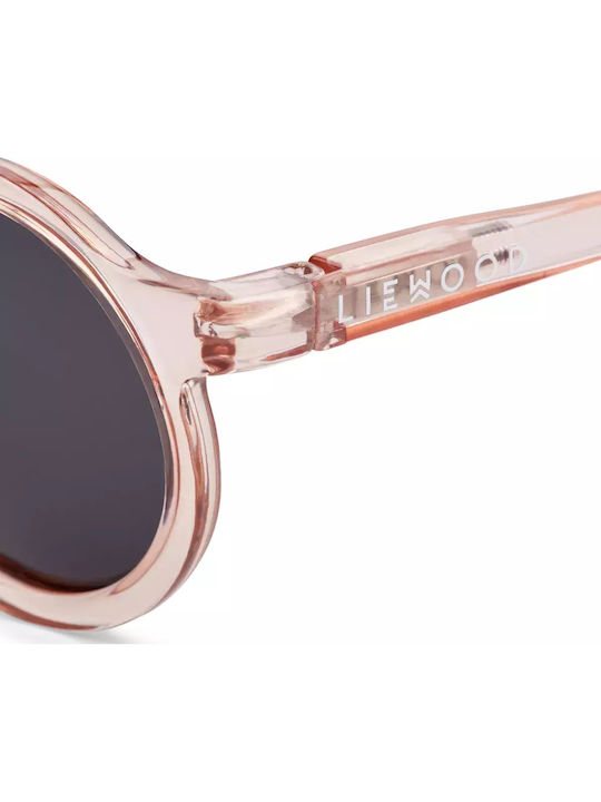 Liewood Round Kids Sunglasses with Polarized Lenses Pink for 1-3 Years