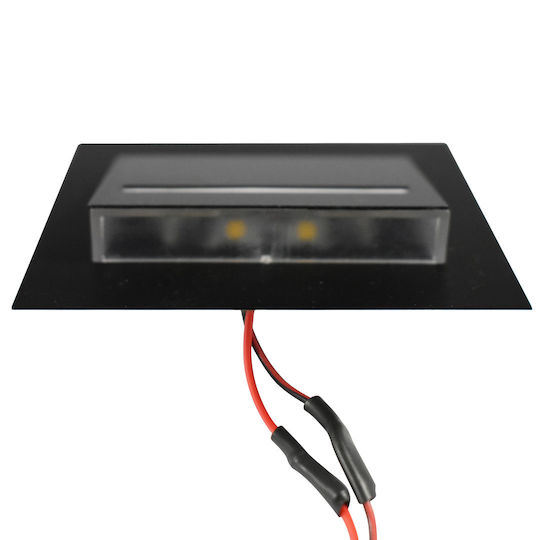 Eko Light Wandmontierte Außenbeleuchtung Deckenleuchte mit Integrierte LED und Natürliches Weiß Licht