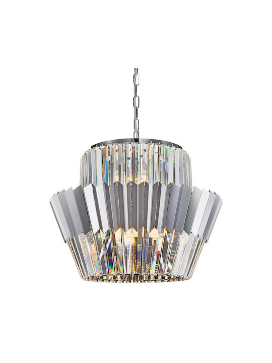 Eko Light Πολυέλαιος με Κρύσταλλα Χρυσός Eko Light Πολυέλαιος με Κρύσταλλα Χρυσός