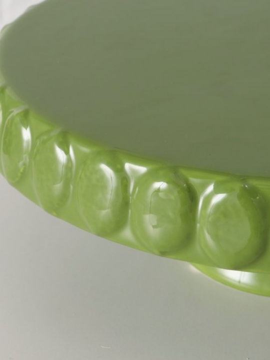 Boltze Cake Stand Green 25x25cm