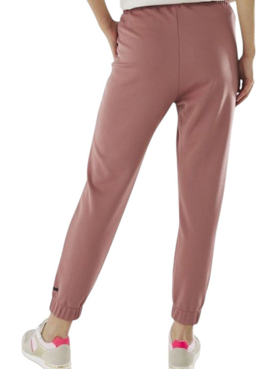 Mexx Γυναικείο Υφασμάτινο Παντελόνι Mauve