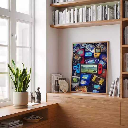 Gaming Anywhere Κάδρο Ξύλινο 21x30cm