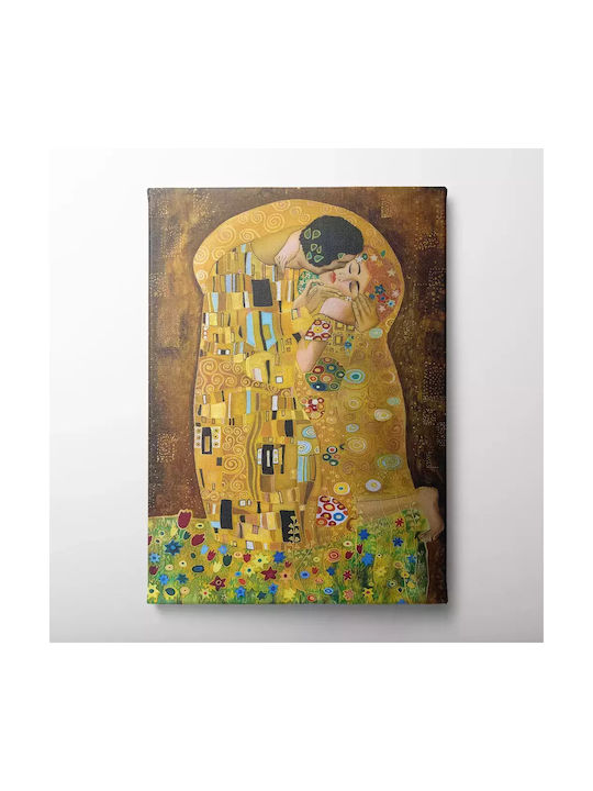 Πίνακας Καμβά " Φιλί" Γκούσταφ Κλιμτ Knv164 45cm X 65cm